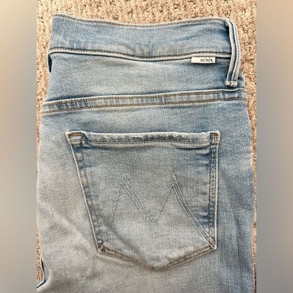 MOTHER | Insider Crop Step Frey Limited Edition Wash Size 32 Anthropologie - Picture 11 of 14